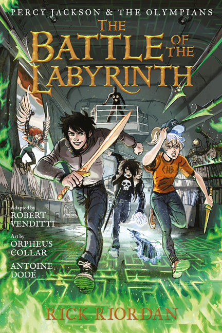 Percy Jackson and the Olympians: Battle of the Labyrinth: The Graphic Novel, The-Percy Jackson and the Olympians - Ingram