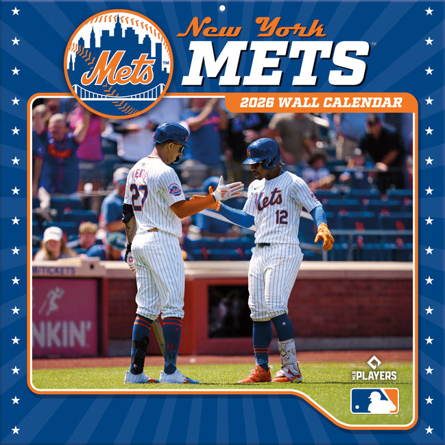 New York Mets 2026 12x12 Team Wall Calendar - Ingram