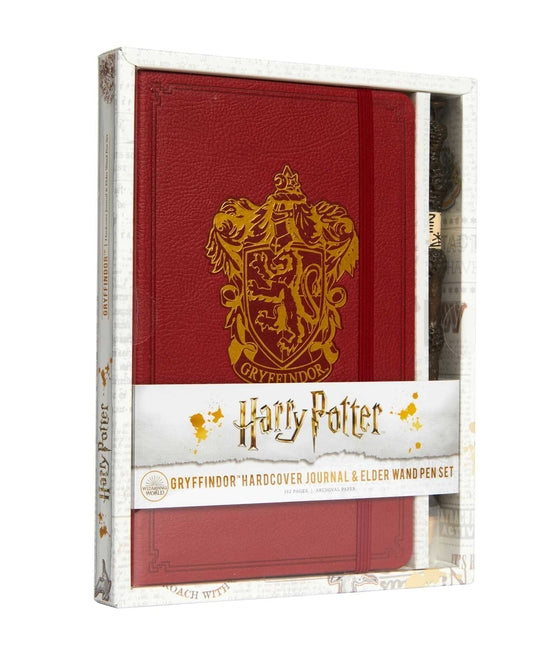 Harry Potter: Gryffindor Hardcover Journal and Elder Wand Pen Set - Ingram