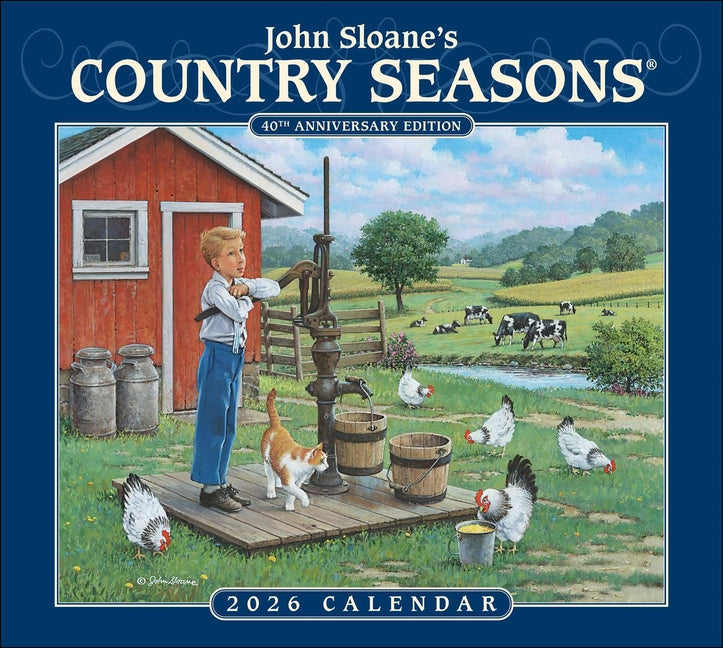 John Sloane's Country Seasons(r) 2026 Deluxe Wall Calendar: 40th Anniversary Ed. - Ingram