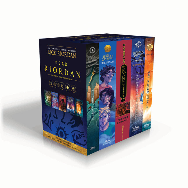 Read Riordan: Five-Book First-In-Series Paperback Box Set - Ingram