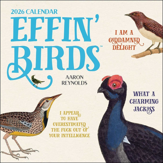 Effin' Birds 2026 Wall Calendar - Ingram
