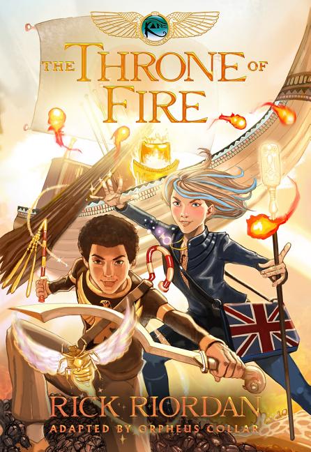 Kane Chronicles, The, Book Two: Throne of Fire: The Graphic Novel, The-The Kane Chronicles, Book Two - Ingram