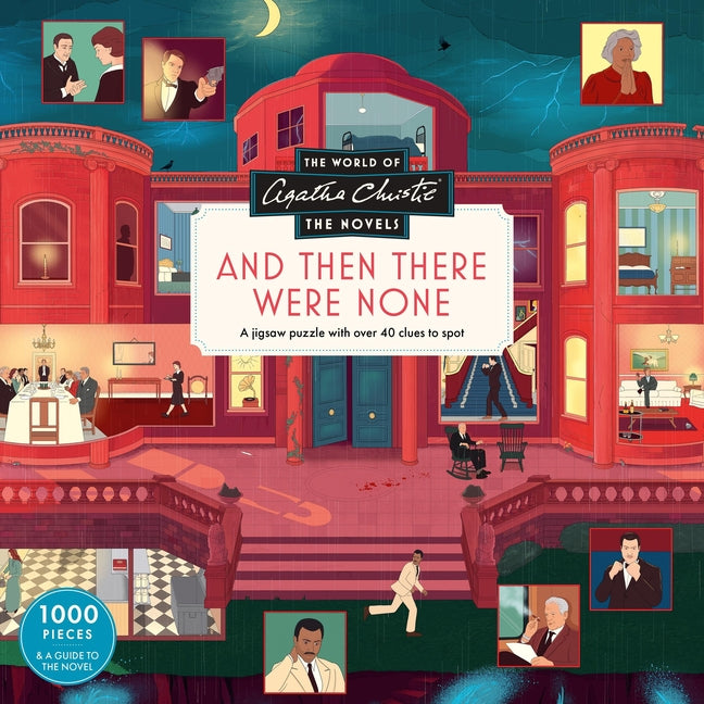 World of Agatha Christie: And Then There Were None a 1000-Piece Jigsaw Puzzle: Illustrated by Ruby Ash - Ingram