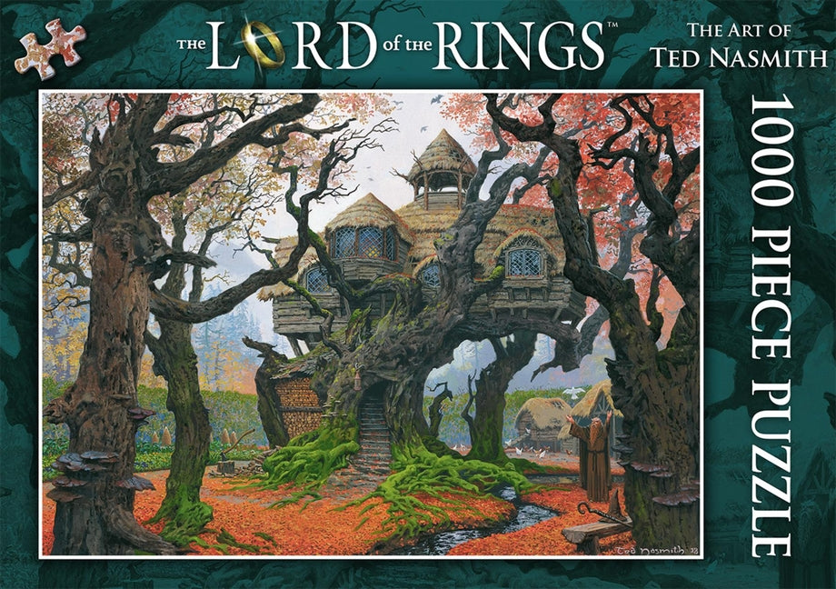 Lord of the Rings 1000 Piece Jigsaw Puzzle: The Art of Ted Nasmith: Rhosgabel - Ingram