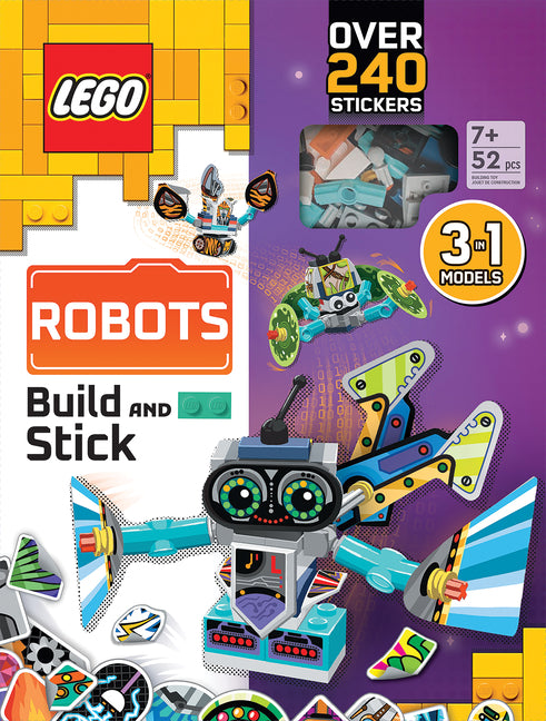 Lego(r) Books. Build and Stick: Robots - Ingram