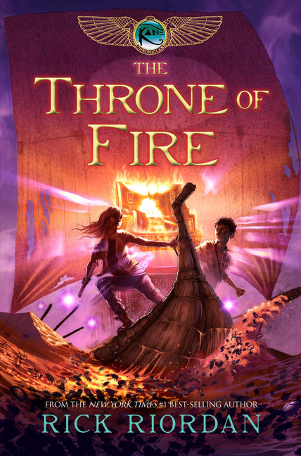 Kane Chronicles, The, Book Two: Throne of Fire, The-Kane Chronicles, The, Book Two - Ingram