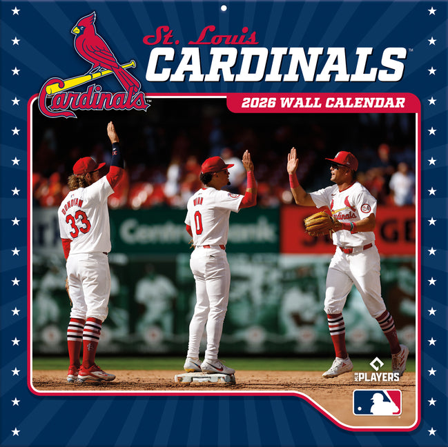 St Louis Cardinals 2026 12x12 Team Wall Calendar - Ingram