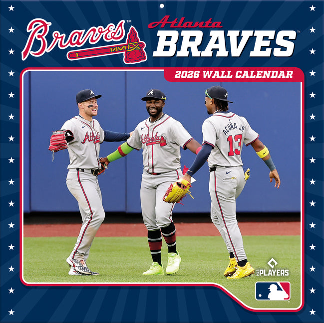 Atlanta Braves 2026 12x12 Team Wall Calendar - Ingram