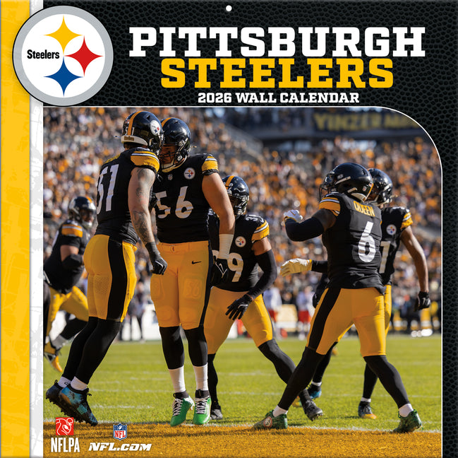 Pittsburgh Steelers 2026 12x12 Team Wall Calendar - Ingram