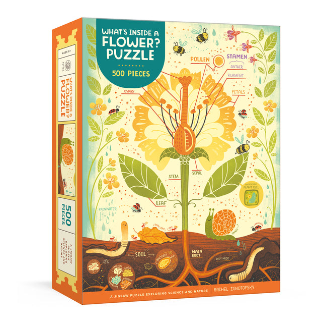 What's Inside a Flower? Puzzle: Exploring Science and Nature 500-Piece Jigsaw Puzzle Jigsaw Puzzles for Adults and Jigsaw Puzzles for Kids - Ingram