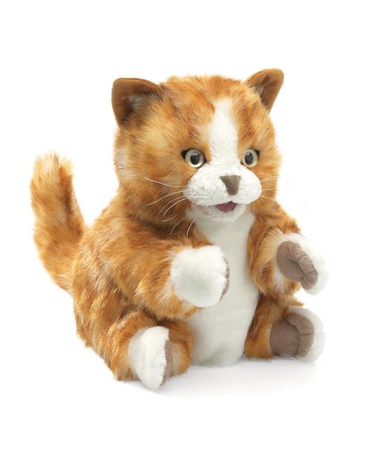 Orange Tabby Kitten Puppet - Ingram