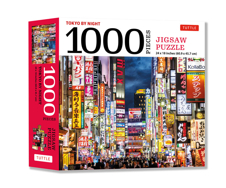 Tokyo by Night - 1000 Piece Jigsaw Puzzle: Tokyo's Kabuki-Cho District at Night: Finished Size 24 X 18 Inches (61 X 46 CM) - Ingram