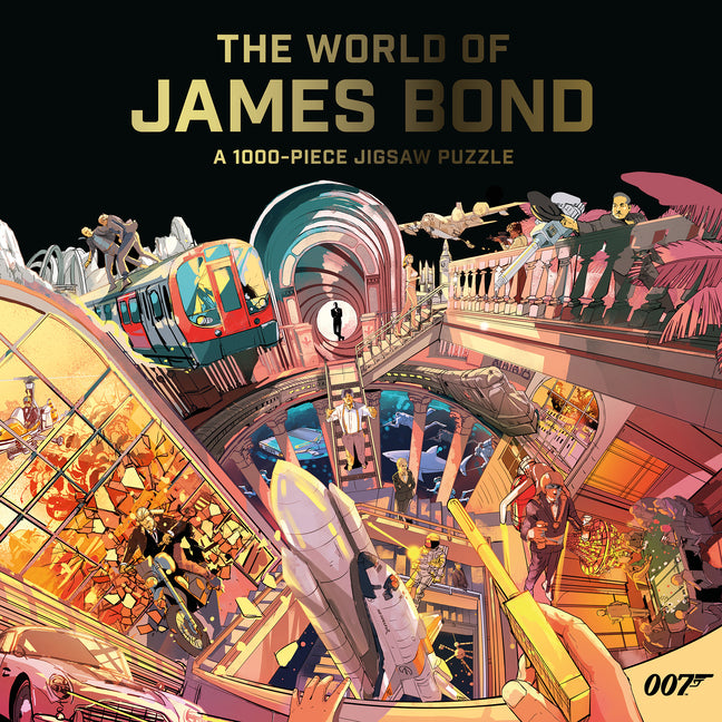 World of James Bond 1000 Piece Puzzle: A 1000-Piece Jigsaw Puzzle - Ingram