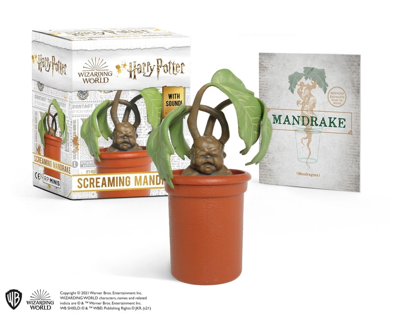 Harry Potter Screaming Mandrake: With Sound! [With Battery] - Ingram
