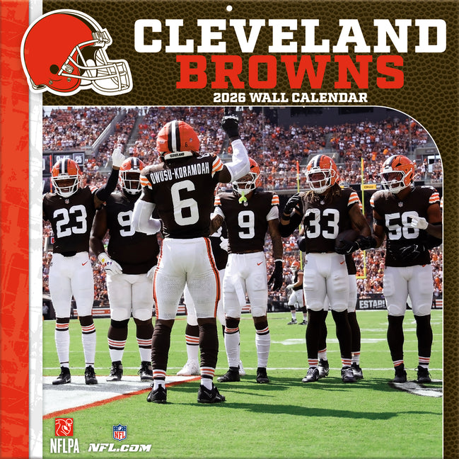 Cleveland Browns 2026 12x12 Team Wall Calendar - Ingram