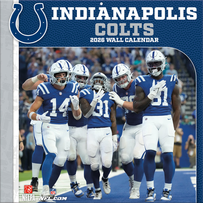 Indianapolis Colts 2026 12x12 Team Wall Calendar - Ingram