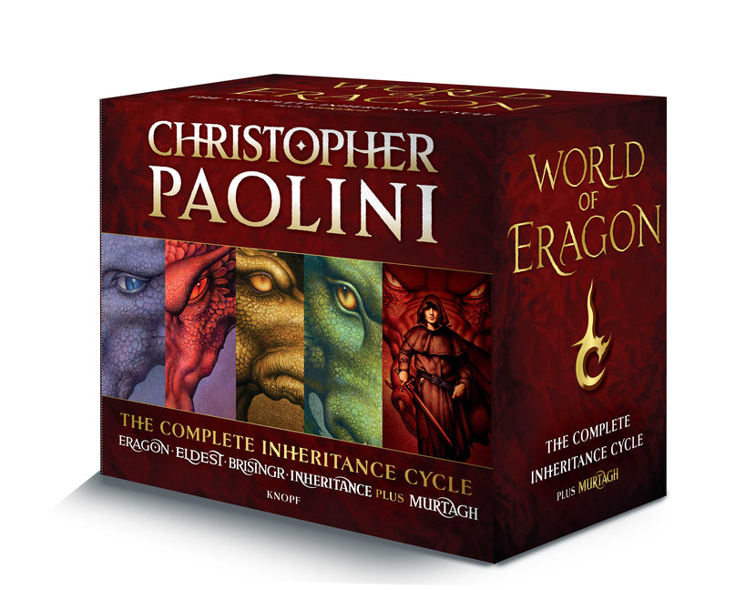 World of Eragon 5-Book Paperback Boxed Set: Eragon; Eldest; Brisingr; Inheritance; Murtagh - Ingram
