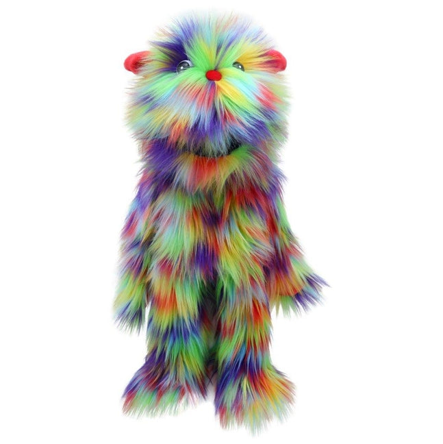 Full Bodied Rainbow Monster Puppet: Rainbow Monster Puppet - Ingram