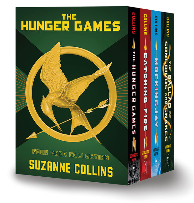 Hunger Games 4-Book Hardcover Box Set (the Hunger Games, Catching Fire, Mockingjay, the Ballad of Songbirds and Snakes) - Ingram