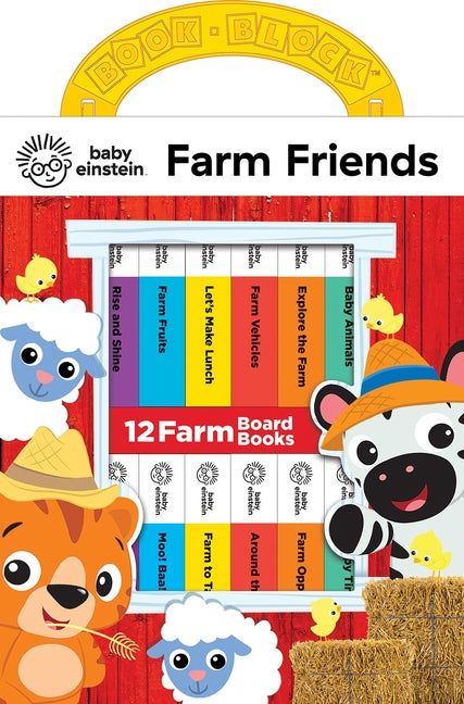 Baby Einstein: Farm Friends 12 Farm Board Books - Ingram