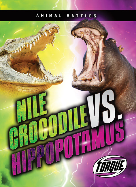 Nile Crocodile vs. Hippopotamus - Ingram