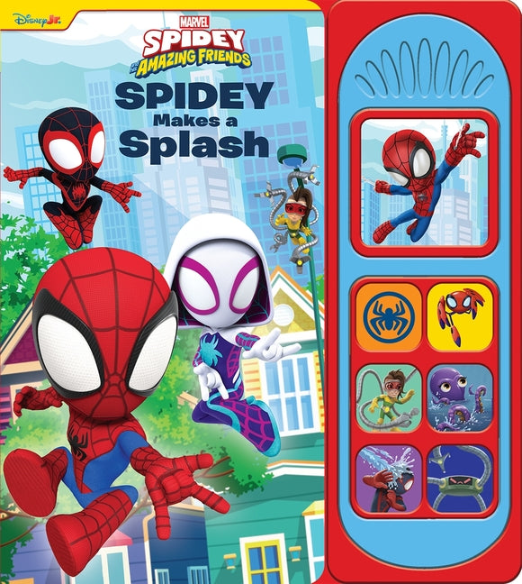 Disney Junior Marvel Spidey and His Amazing Friends: Spidey Makes a Splash Sound Book [With Battery] - Ingram