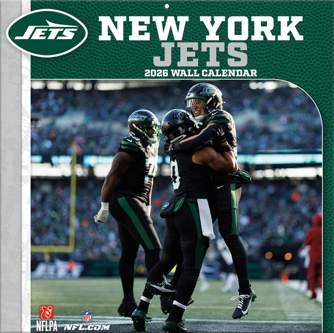 New York Jets 2026 12x12 Team Wall Calendar - Ingram