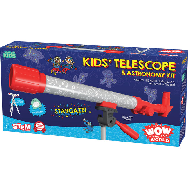 Wow in the World: Kids' Telescope & Astronomy Kit - Ingram