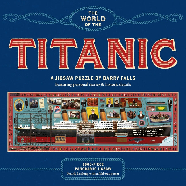 World of the Titanic a 1000-Piece Jigsaw Puzzle: By Barry Falls - Ingram
