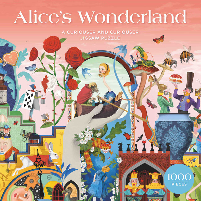Alice's Wonderland 1000 Piece Puzzle: A Curiouser and Curiouser Jigsaw Puzzle - Ingram